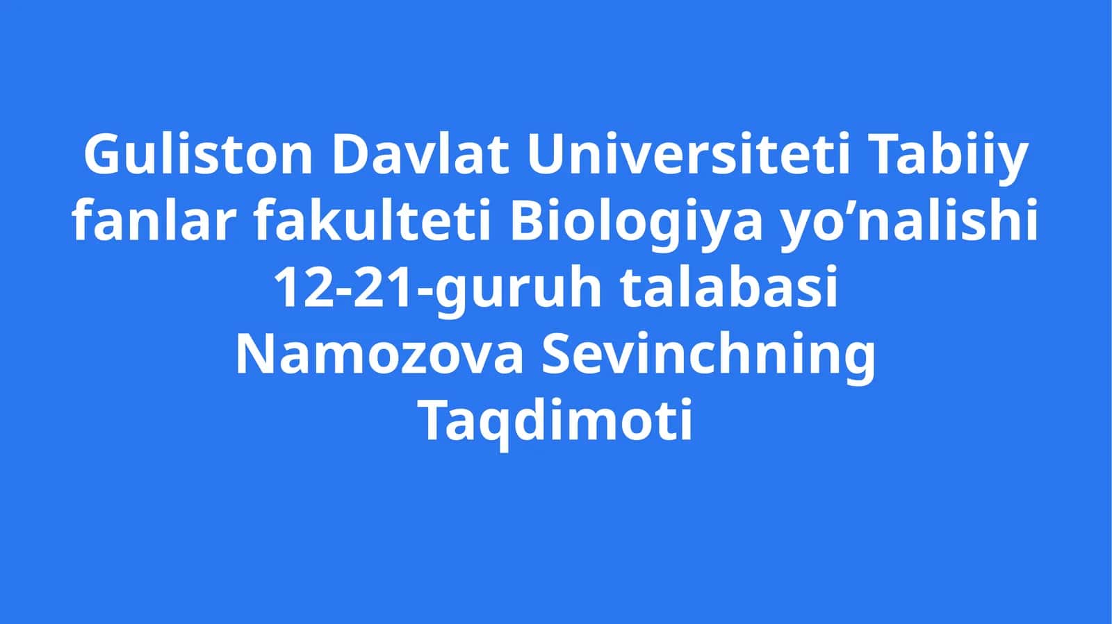 Hujayra ontogenizining rivojlanish bosqichlari 1