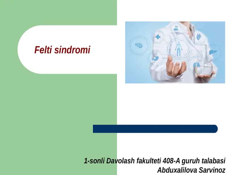 Feltisindromi 1