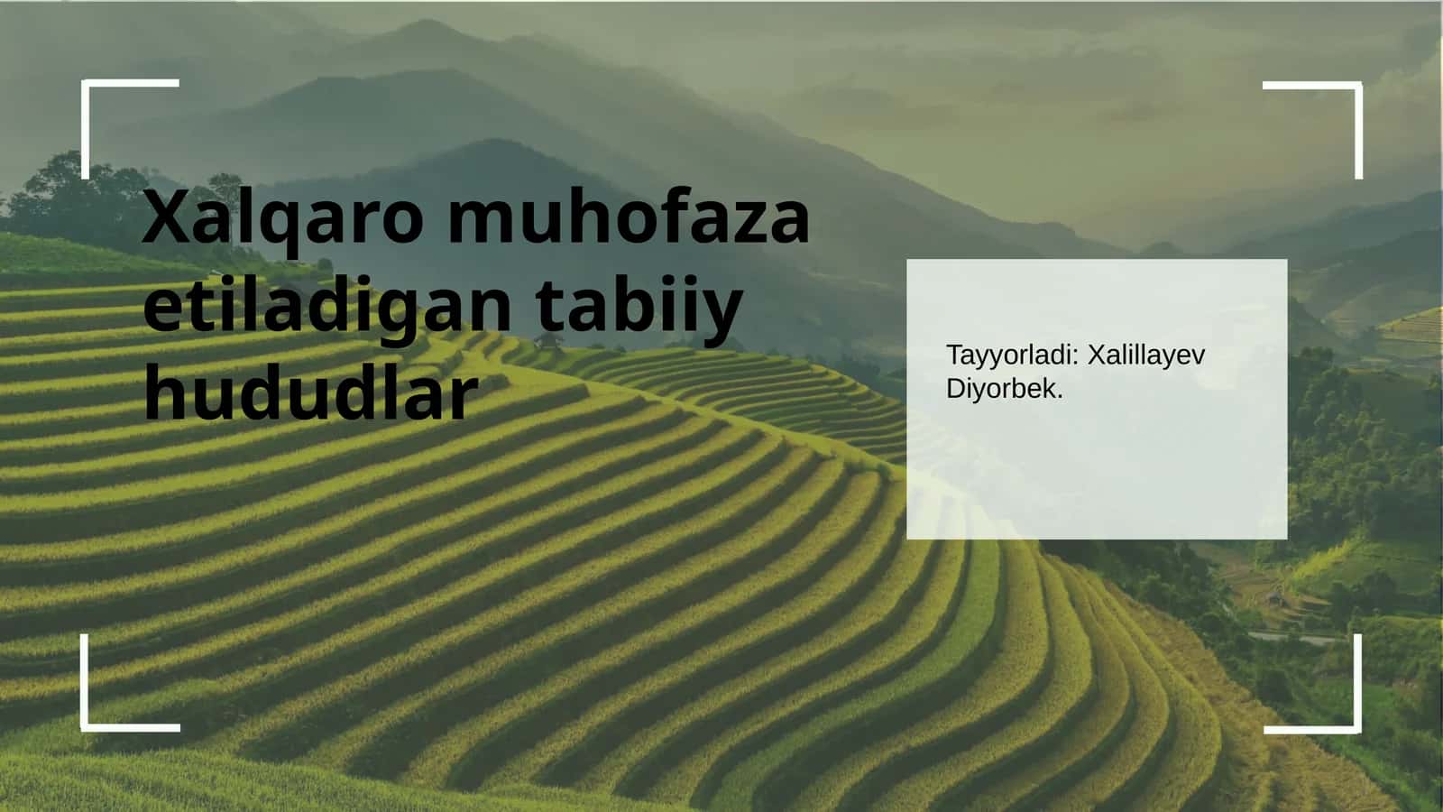 Xalqaro muhofaza etiladigan tabiiy hududlar 1