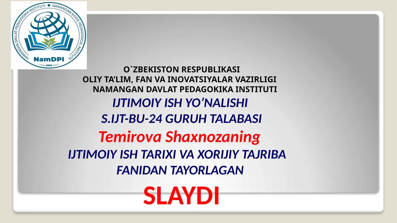 Farovonlikjamiyati tushunchasi 1