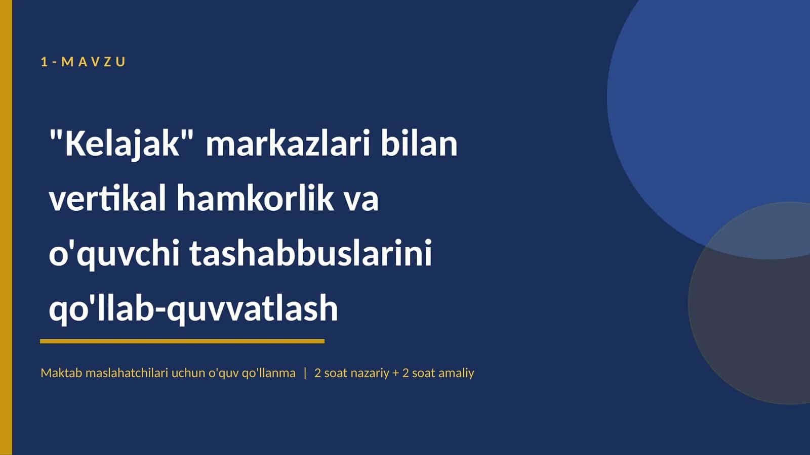 "Kelajak" markazlari bilan vertikal hamkorlik va o'quvchi tashabbuslarini qo'llab-quvvatlash 1