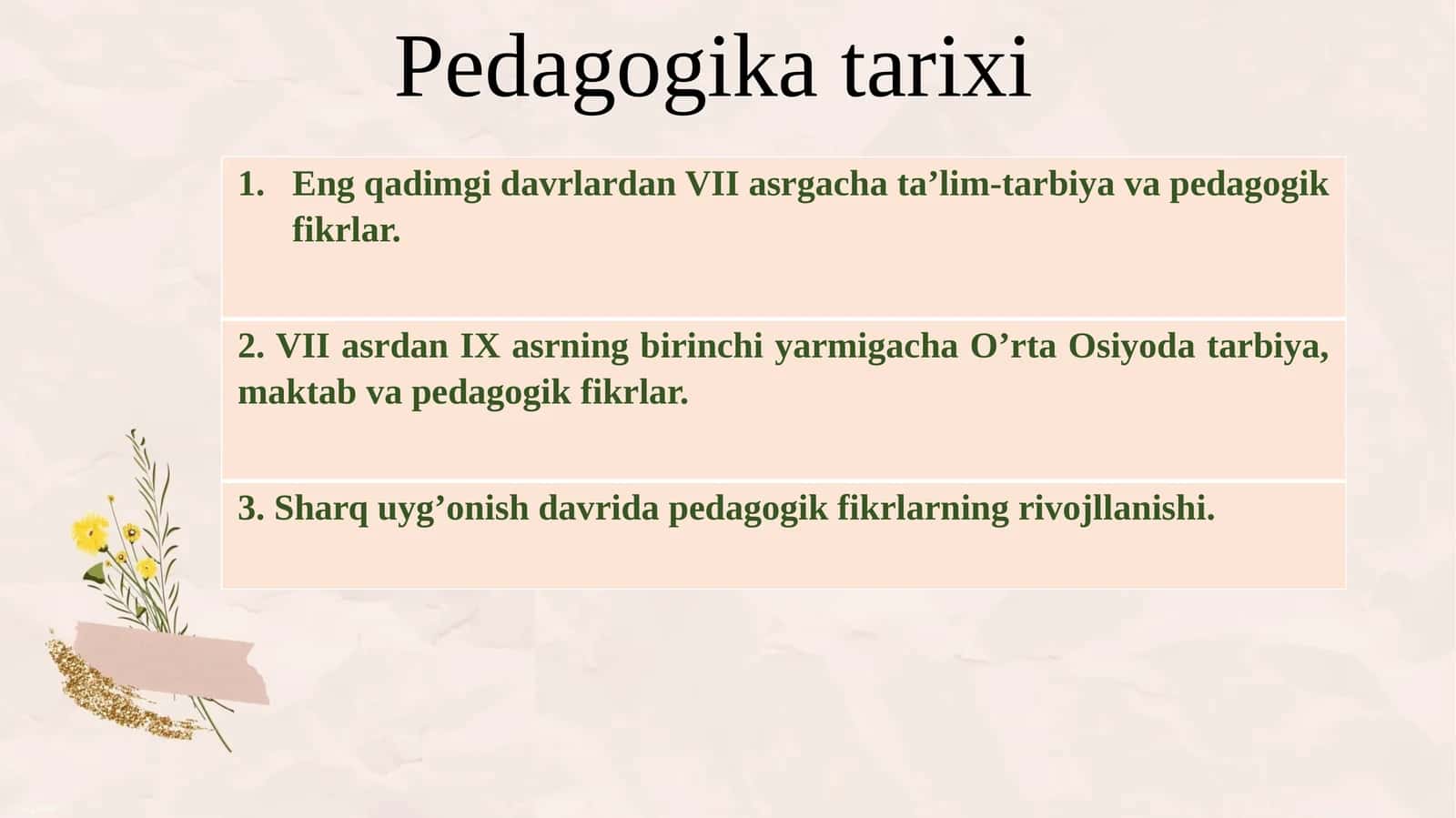 Pedagogikatarixi 1