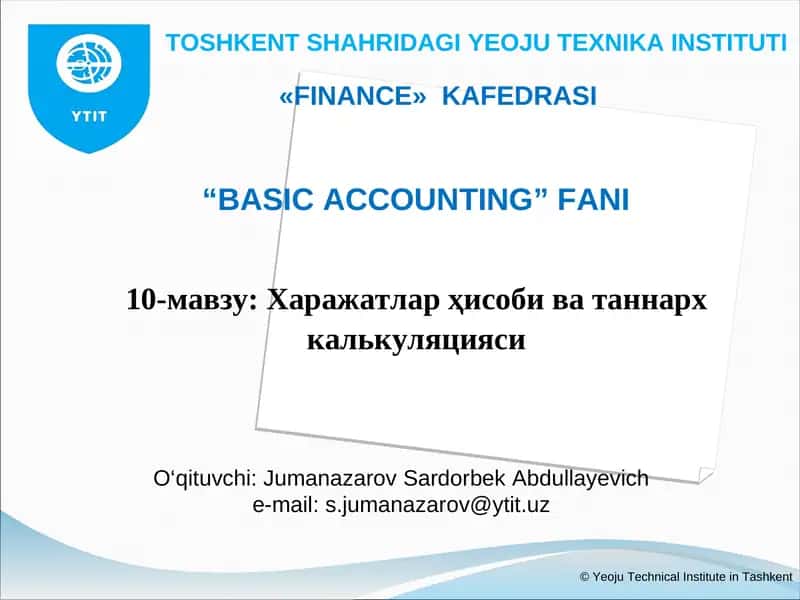 BASIC ACCOUNTING FANI 1