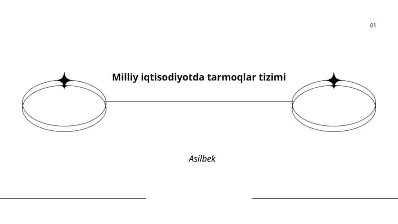 Milliy iqtisodiyotda tarmoqlar tizimi 1