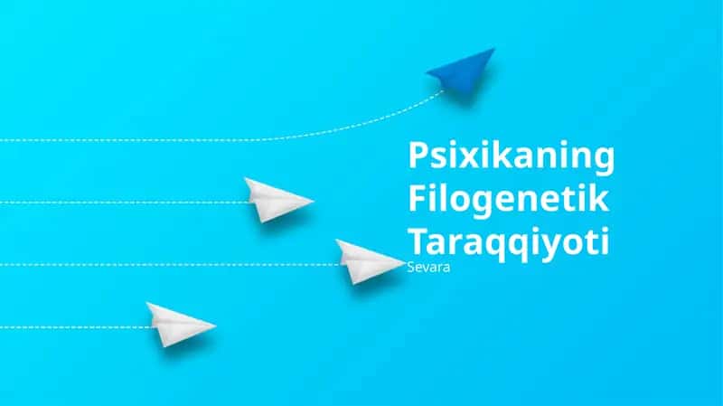 Psixikaning Filogenetik Taraqqiyoti 1