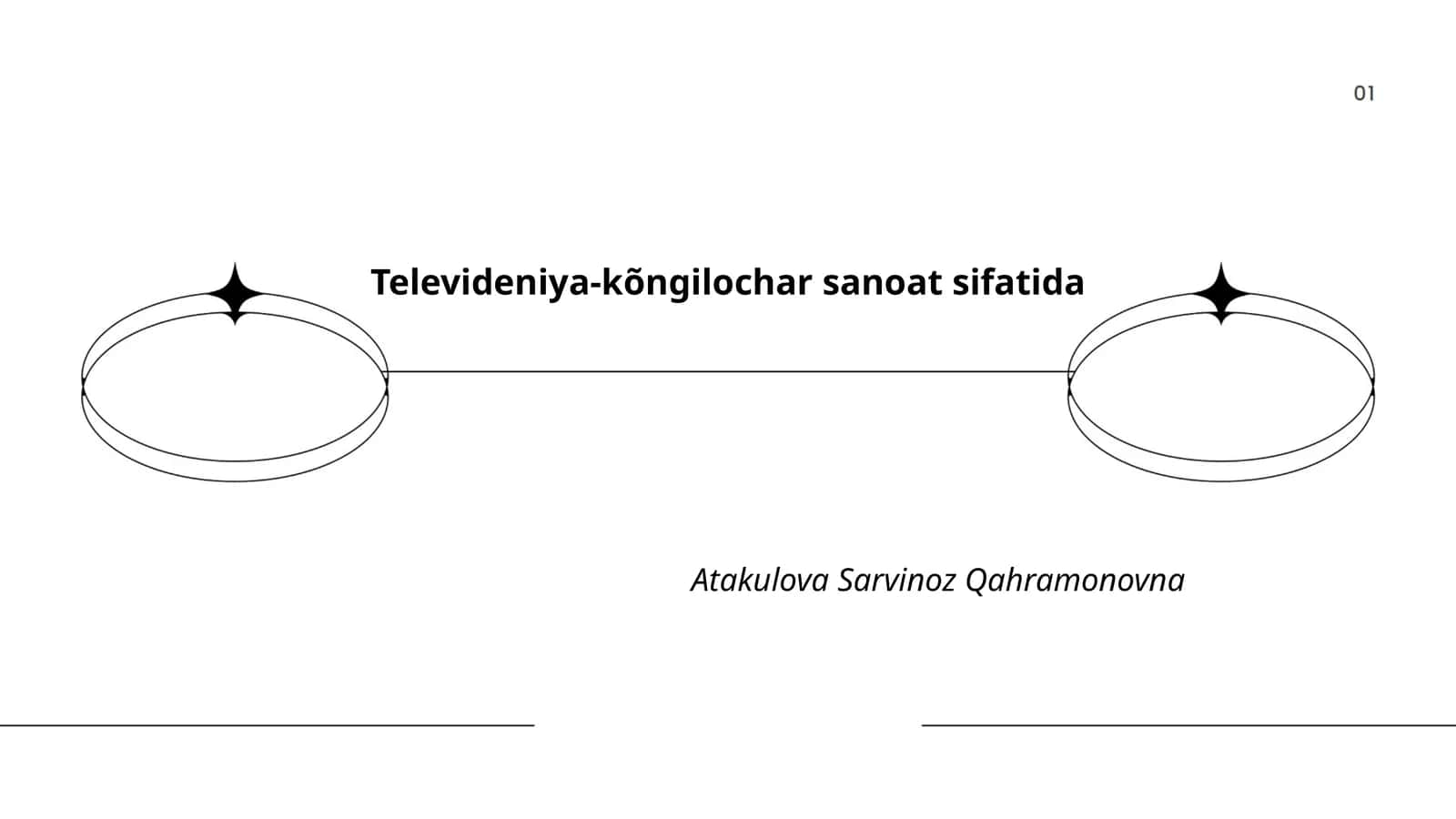 Televideniya va madaniyat 1