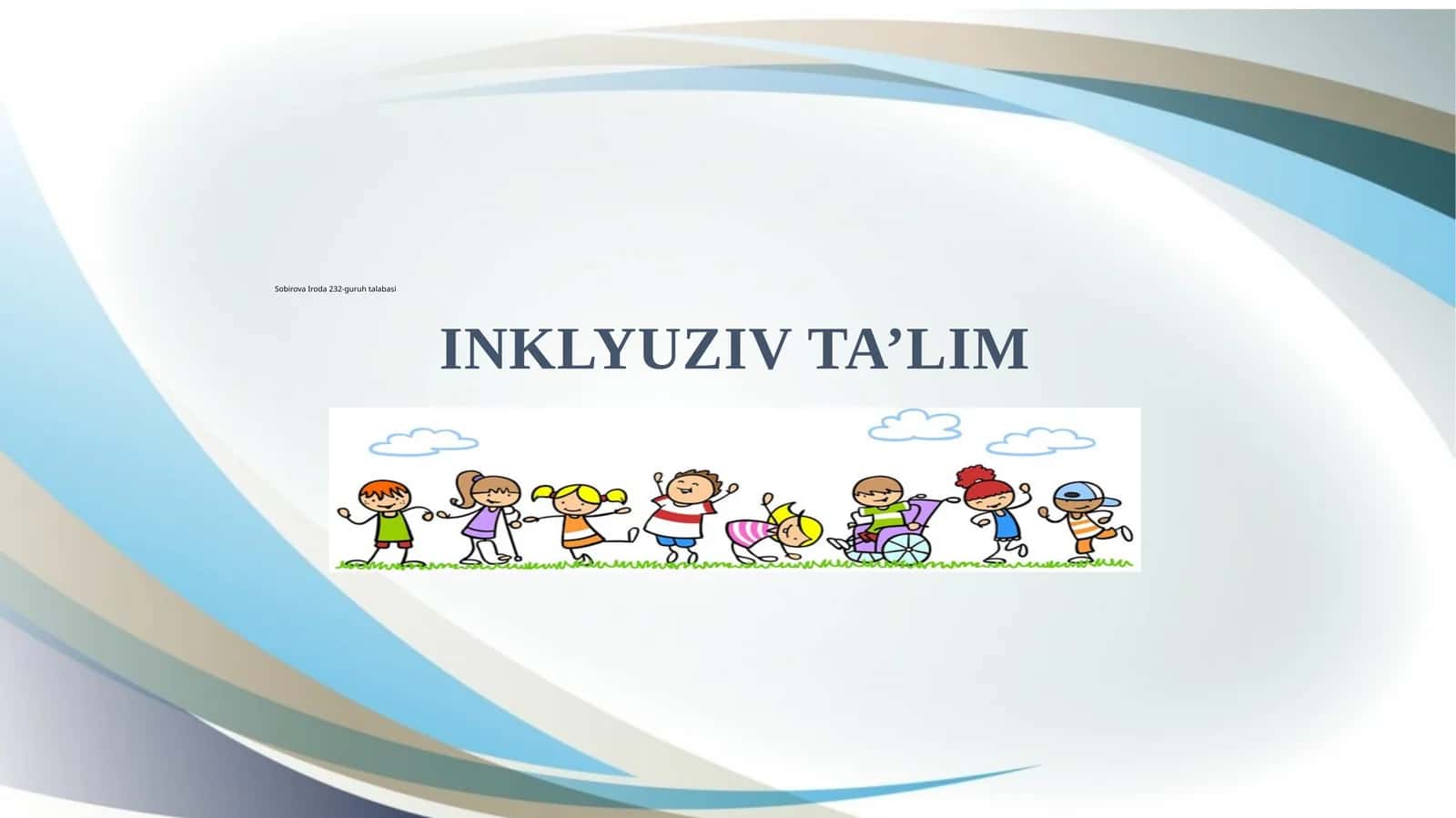 Autistik spektr buzilishlariga ega bolalar uchun inklyuziv taʼlim strategiyalari vaularni amalga oshirish shart-sharoitlari 1