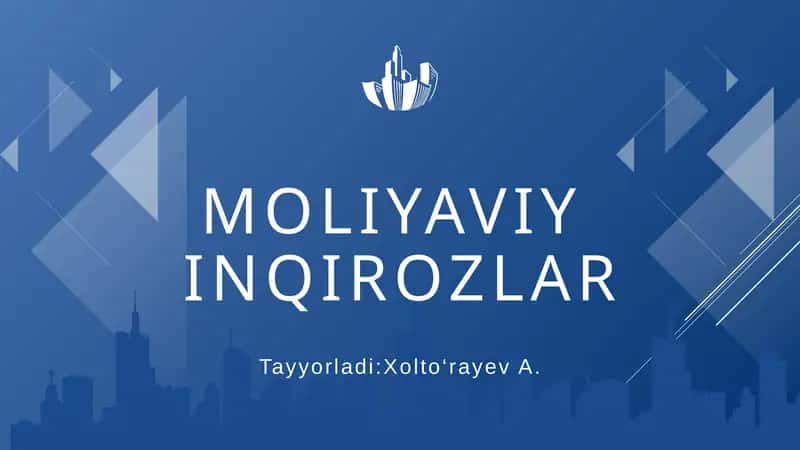 Moliyaviy vositachilar tomonidan ko‘rsatiladigan moliyaviy xizmatlar 1