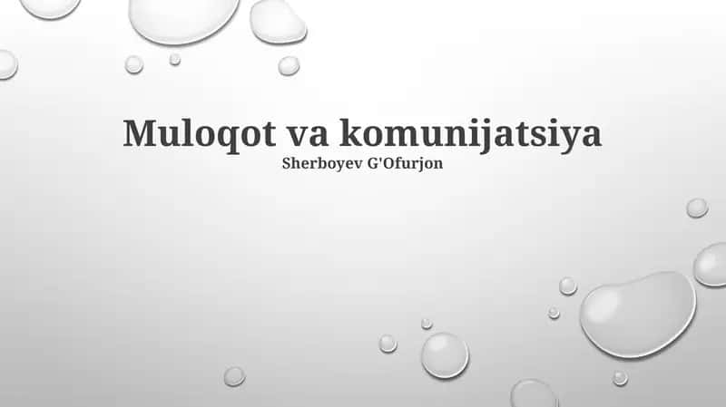 Samarali Muloqot Strategiyalari 1
