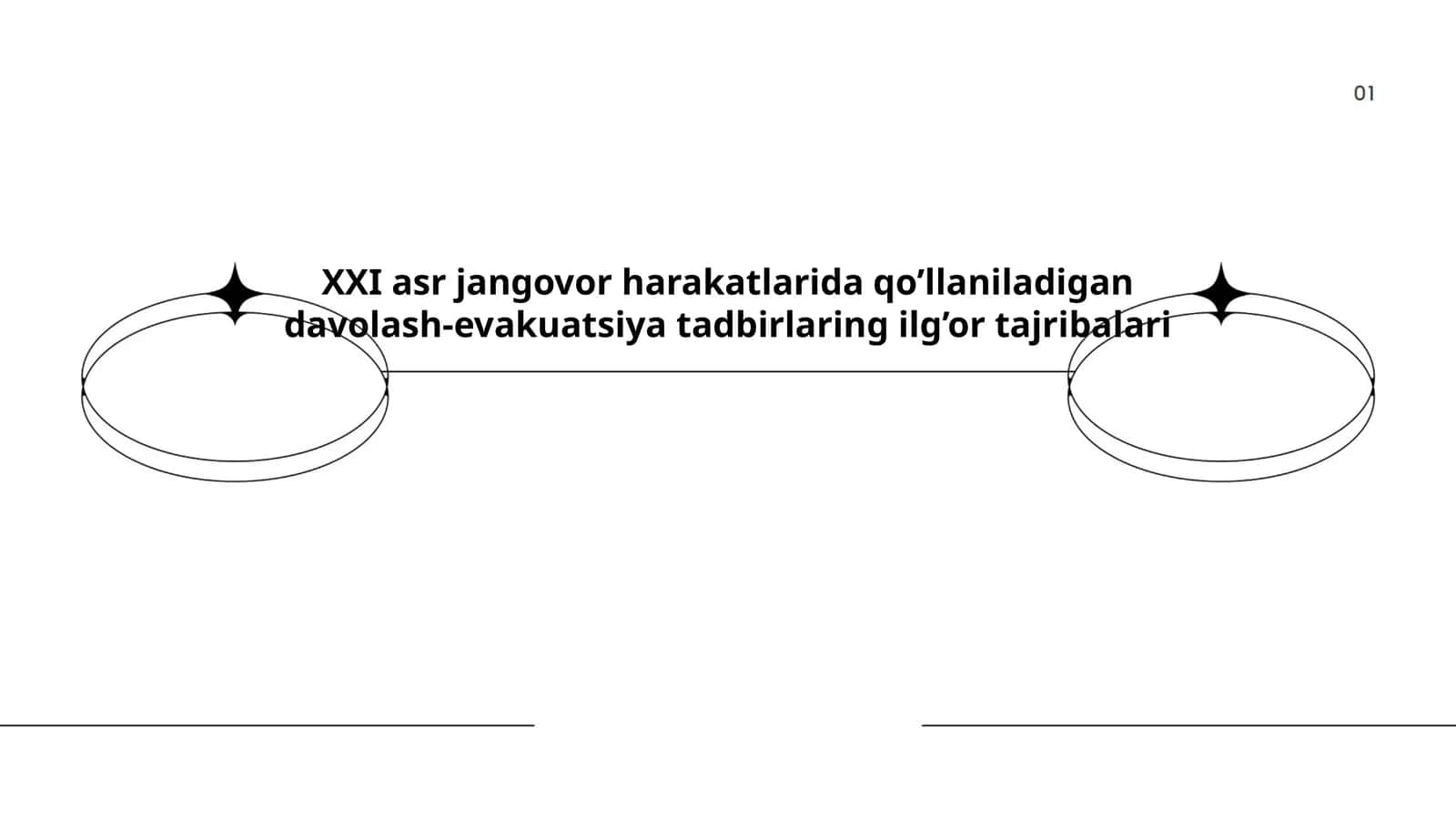 XXI asr jangovor harakatlarida qo’llaniladigan davolash-evakuatsiya tadbirlaring ilg’or tajribalari 1