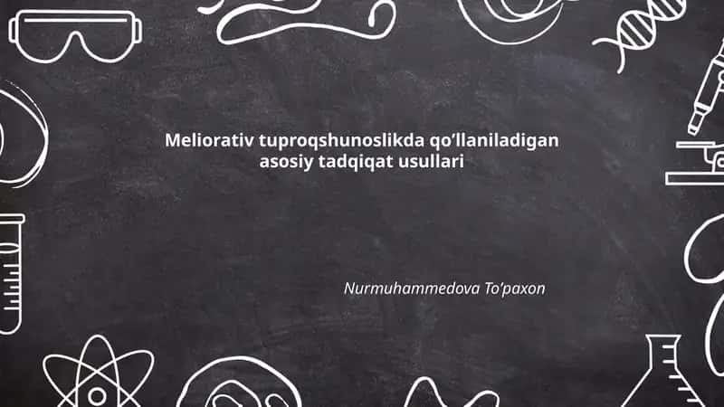 Geomorfologik va landshaft tadqiqot usullari 1