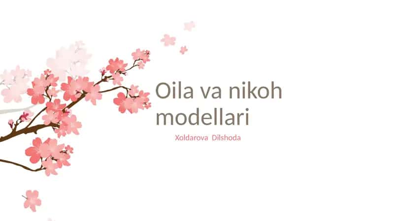 Oilavani Kohmodellari 1