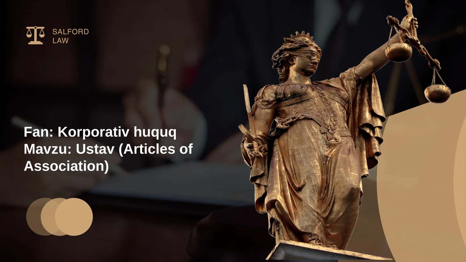 Ustav (Articles of Association) 1