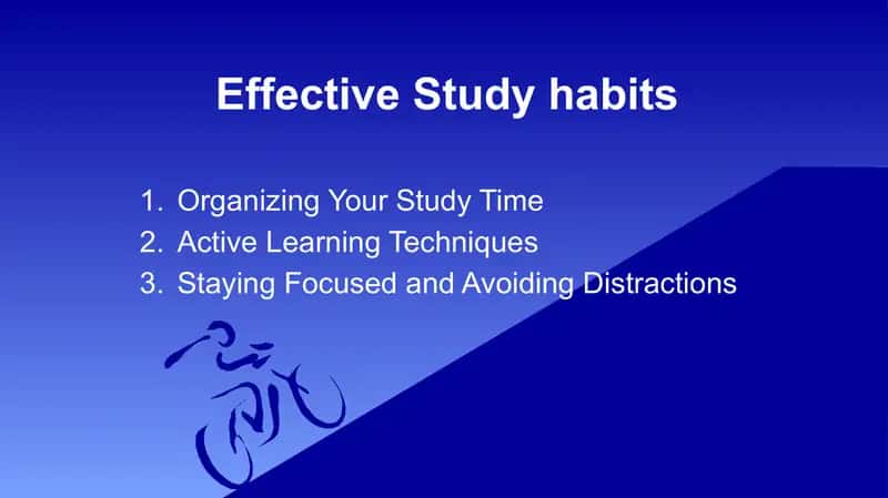 Effective Study habits 1