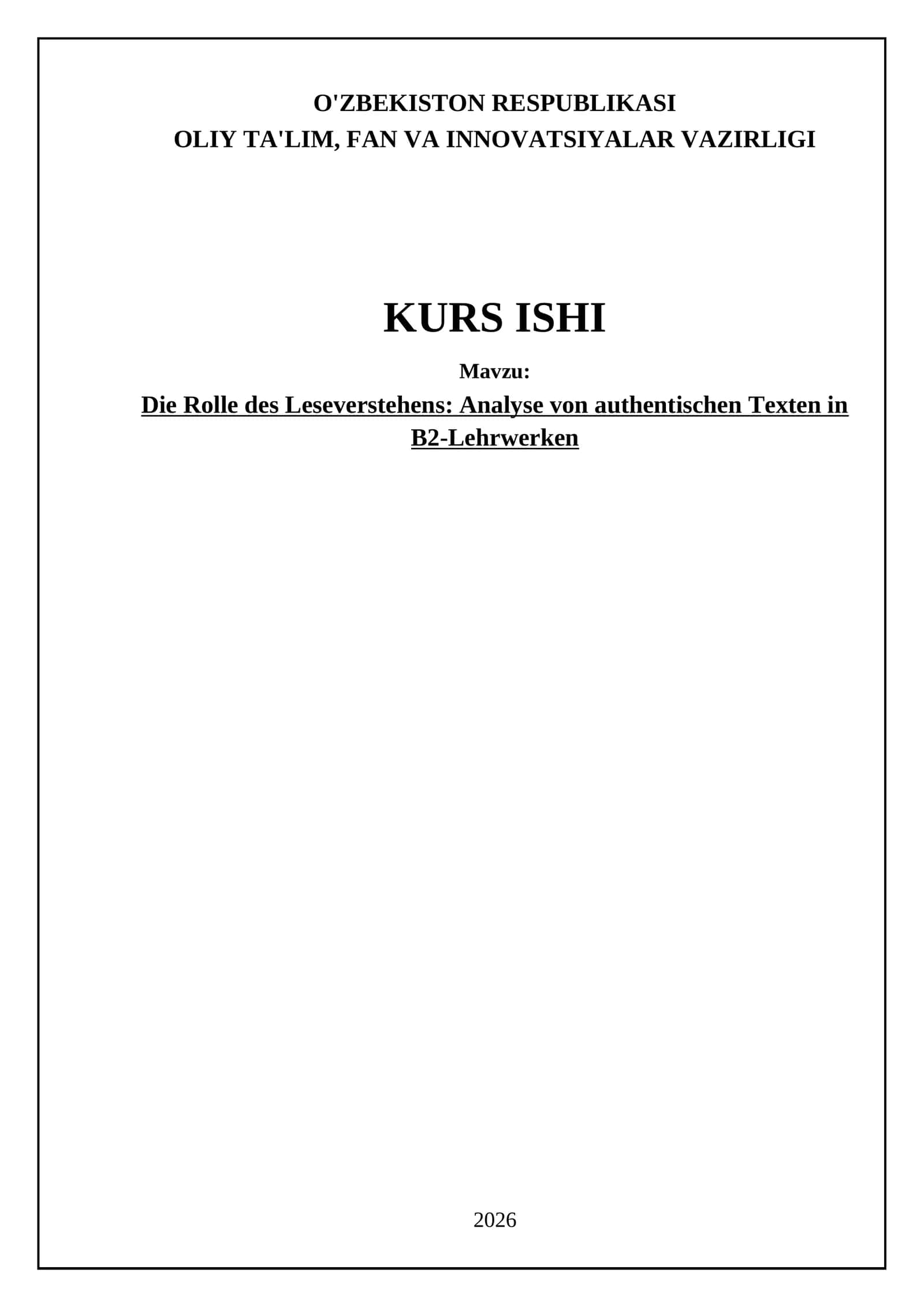 Die Rolle des Leseverstehens: Analyse von authentischen Texten in B2-Lehrwerken 1