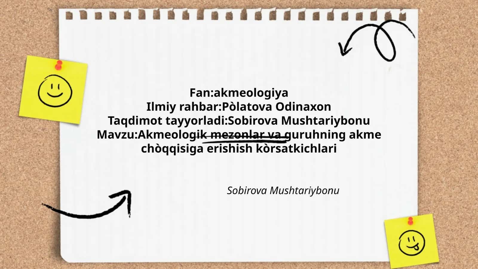 Akmeologik mezonlar va guruhning akme chòqqisiga erishish kòrsatkichlari 1