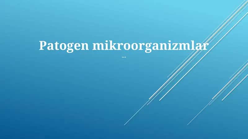 Zamburug'li patogenlar 1