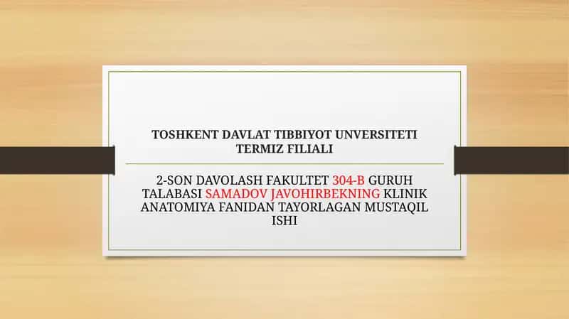 Transport immobilizatsiyasi 1