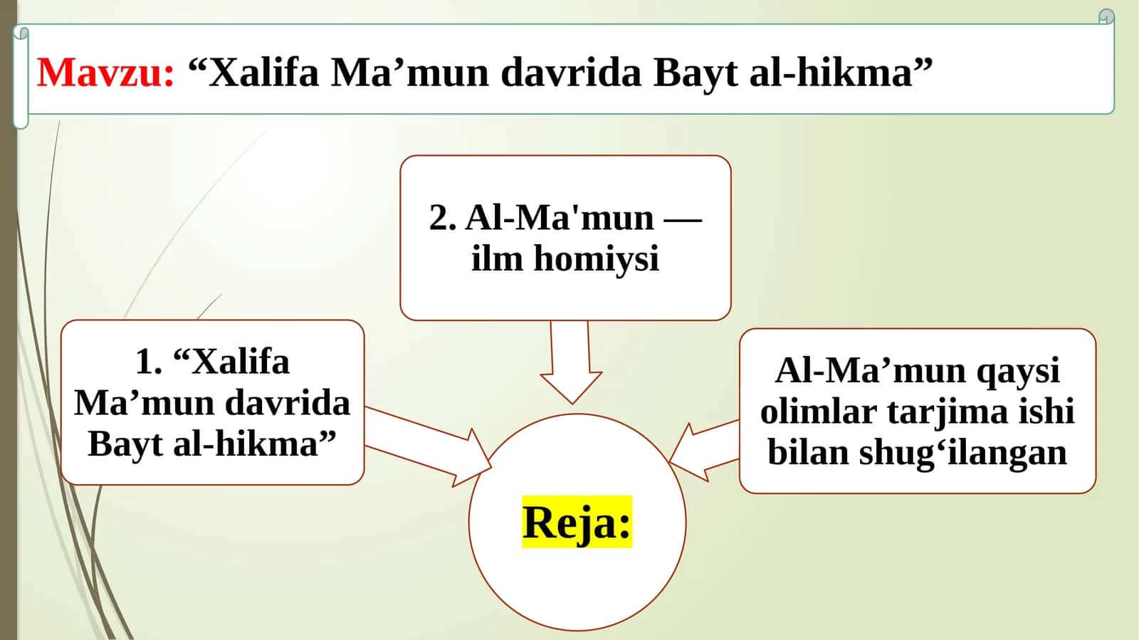 XalifaMa’mundavridaBayt al-hikma 1