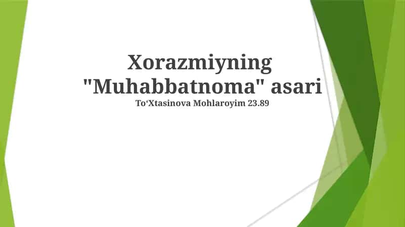 Muhabbatnoma 1