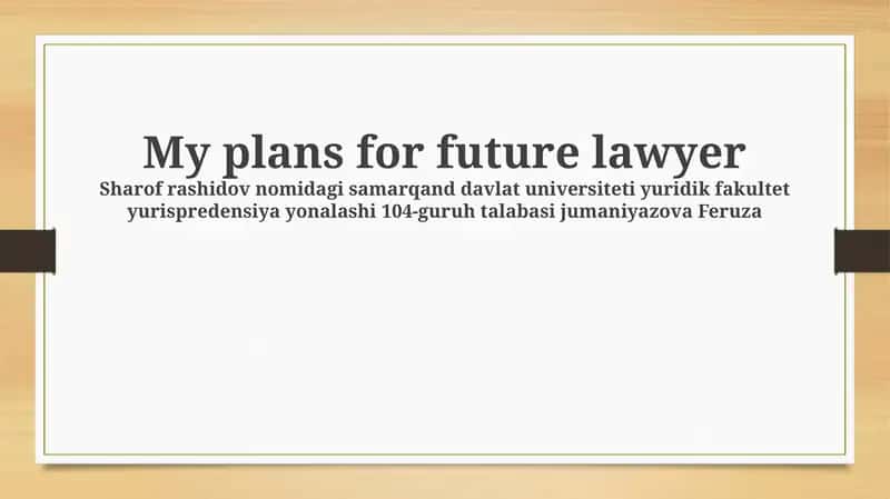 My Legal Journey: Passion, Preparation, and Purpose 1