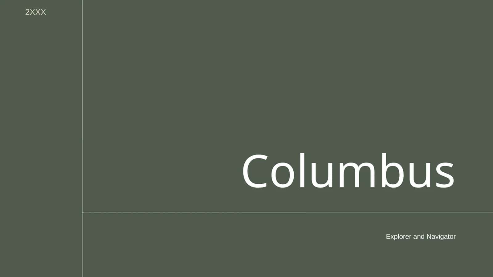 Columbus 1