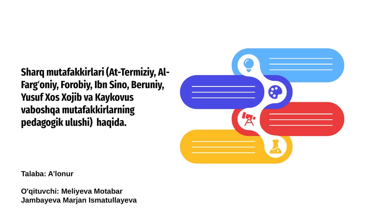 Sharq mutafakkirlari va ularning umumiy xususiyatlari 1