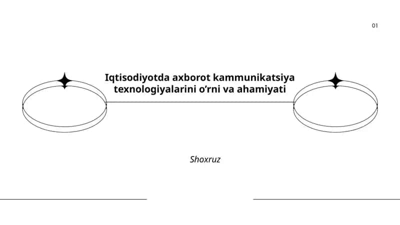 Axborot-kommunikatsiya texnologiyalari iqtisodiyotda 1