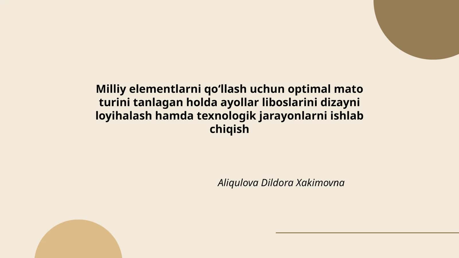 Milliy elementlarni qoʻllash 1