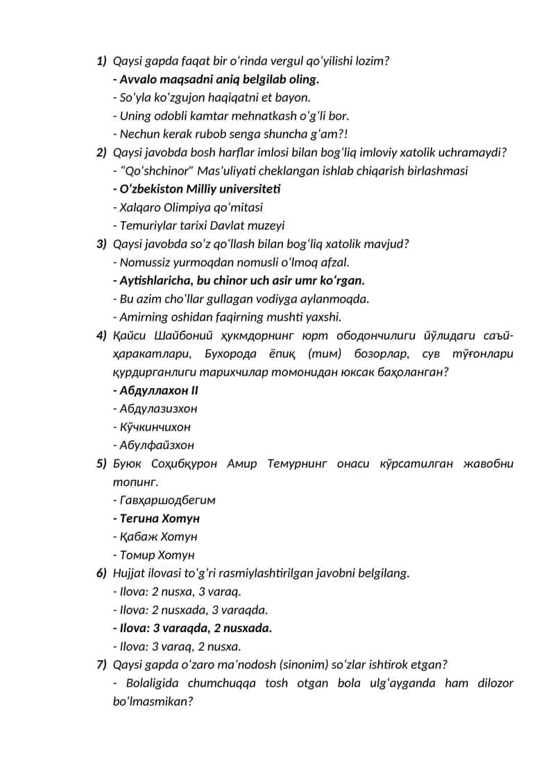 Amaliy ishlar/Tarix 1