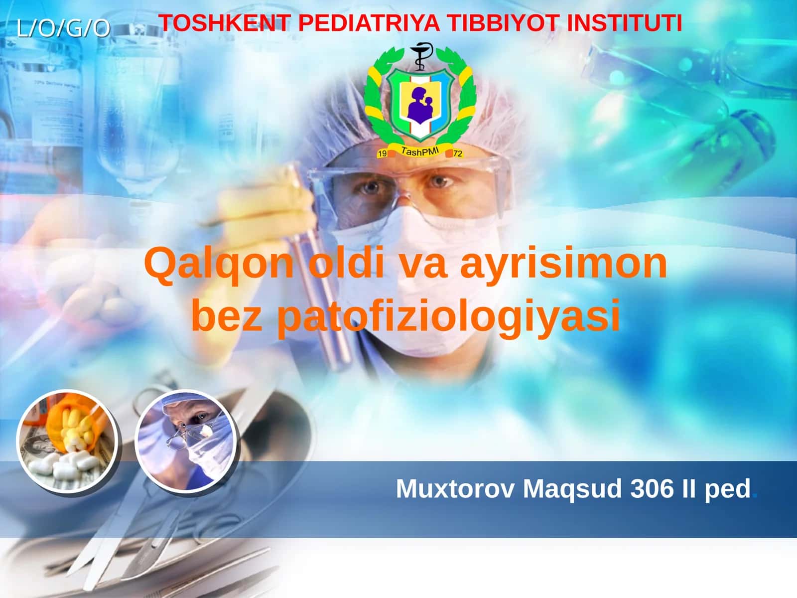 Qalqon oldi va ayrisimon bez patofiziologiyasi 1