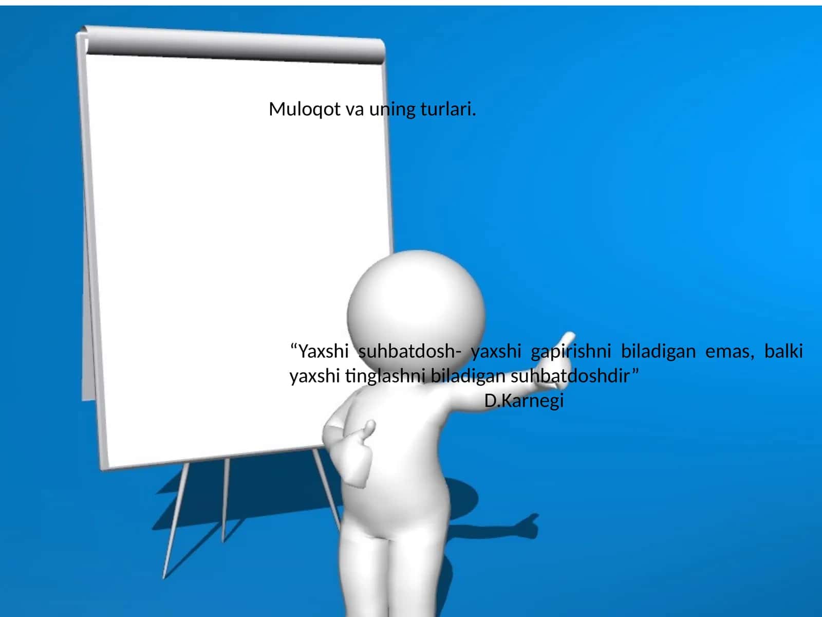 Muloqot va uning turlari 1