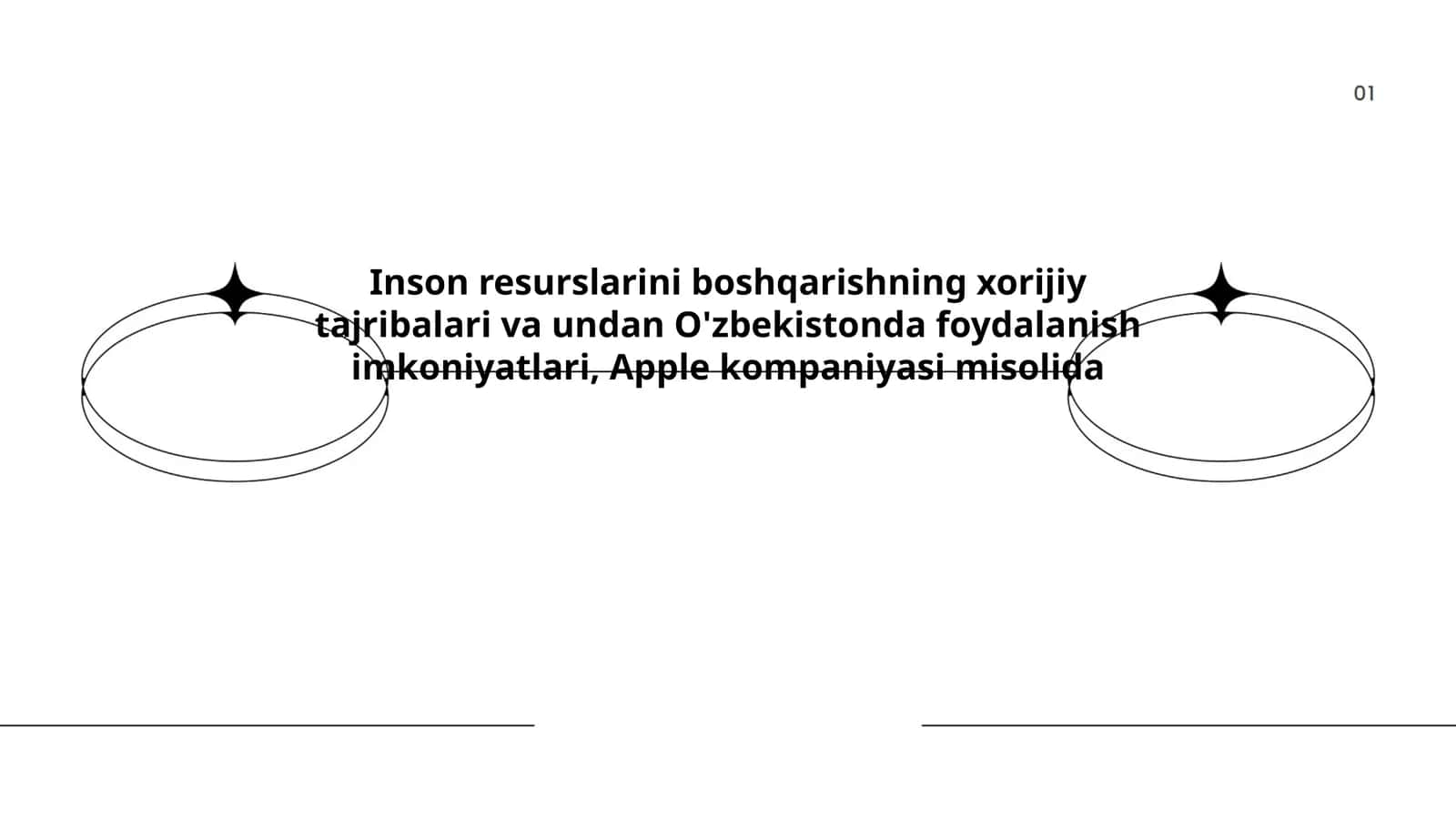 Apple kompaniyasining inson resurslarini boshqarish tajribasi 1