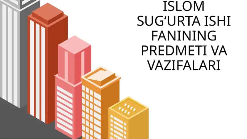 Islom Sug'urta Tizimi va Vazifalari 1