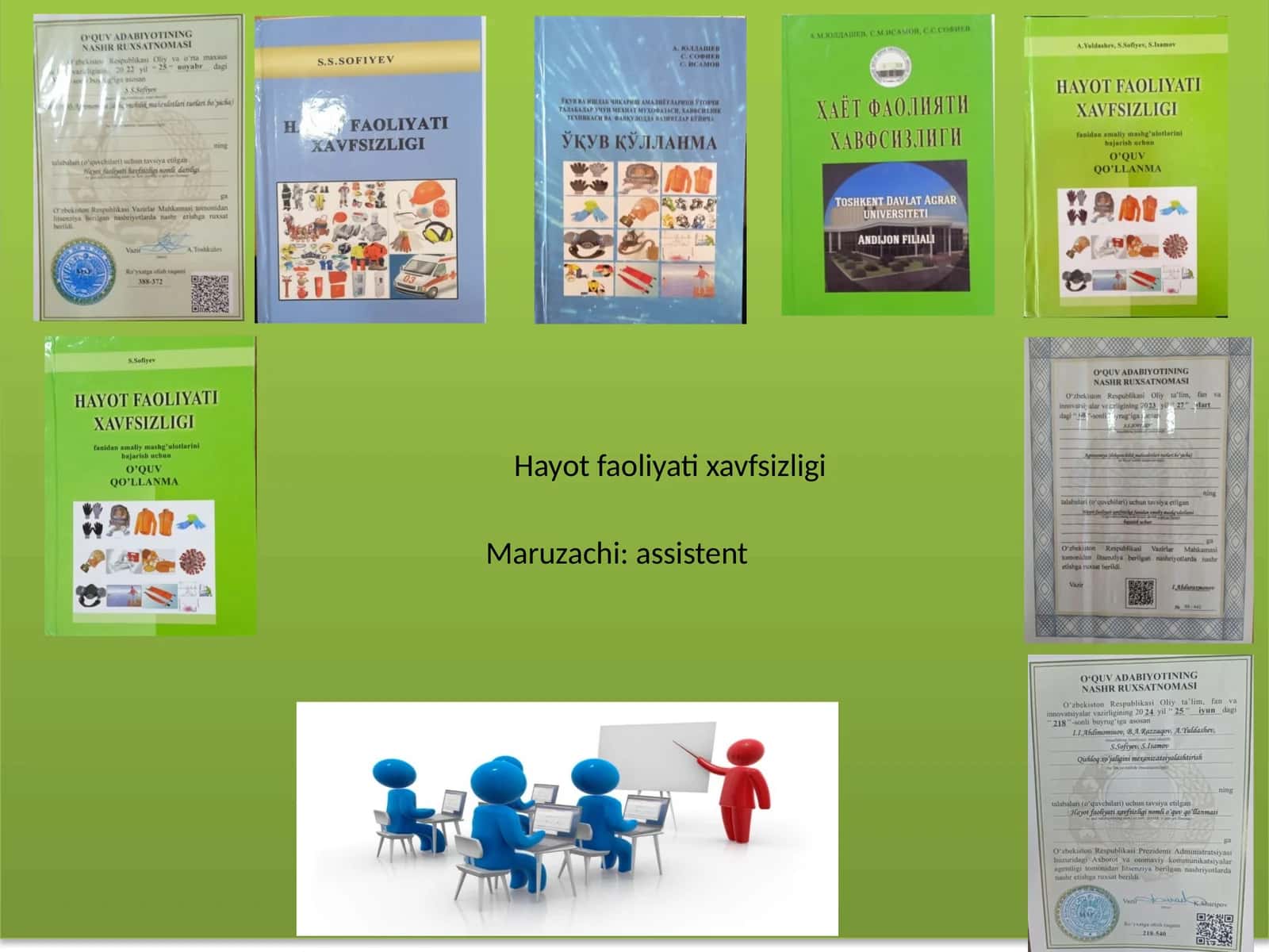 Hayot faoliyati xavfsizligi MAVZU:Hayotfaoliyatixavfsizliginingnazariyasoslari 1
