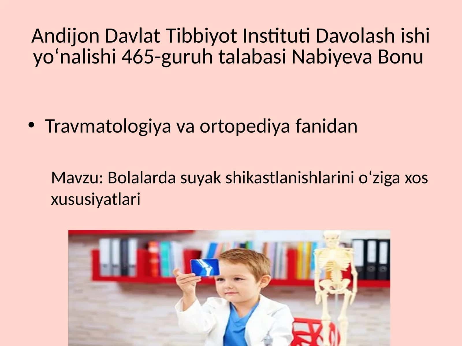 Suyak shikastlanishlarining oʻziga xos xususiyatlari 1