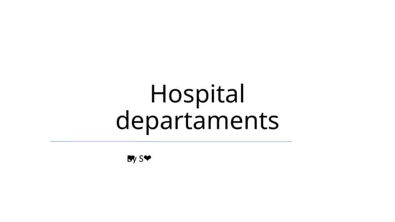 Obstetrics and Gynecology (OB-GYN) 1