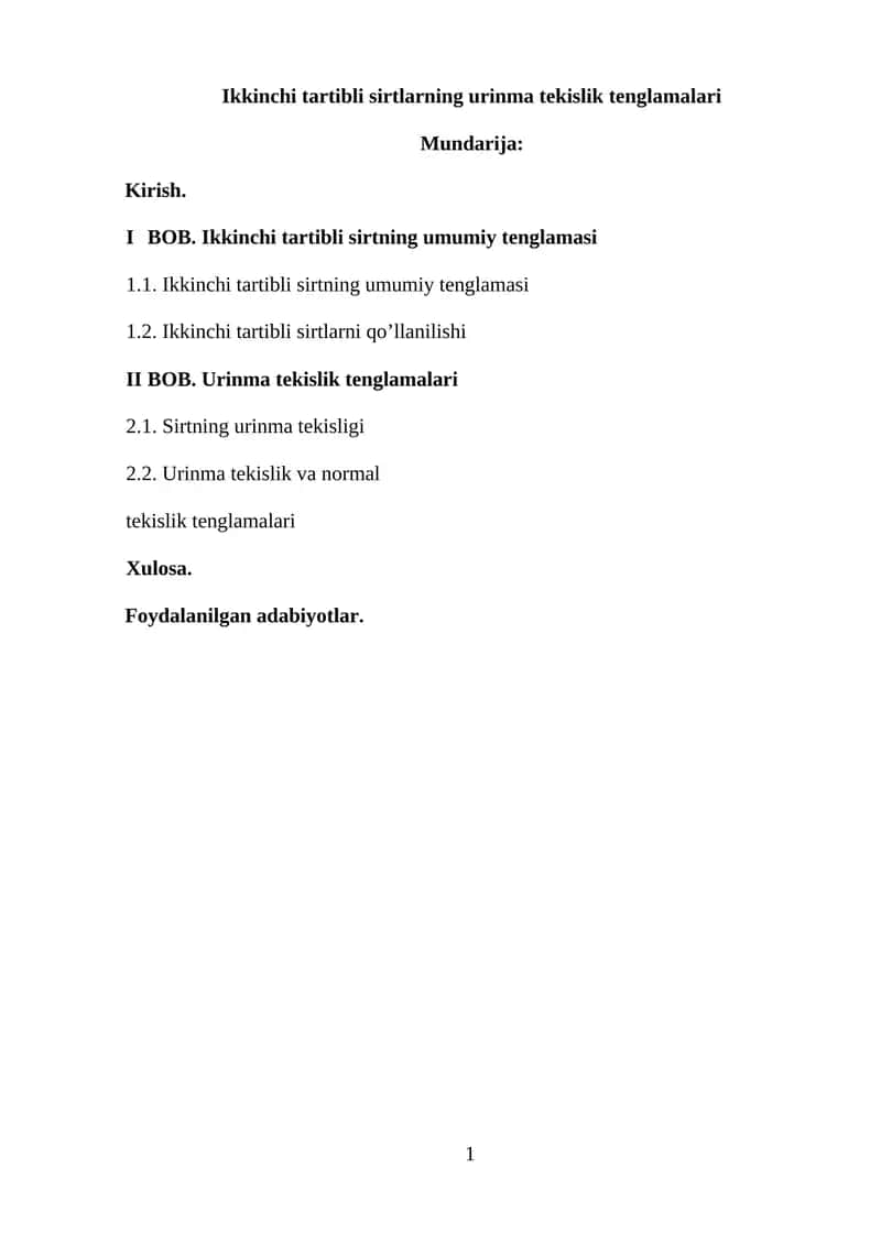 Kurs ishlari/Matematika 1