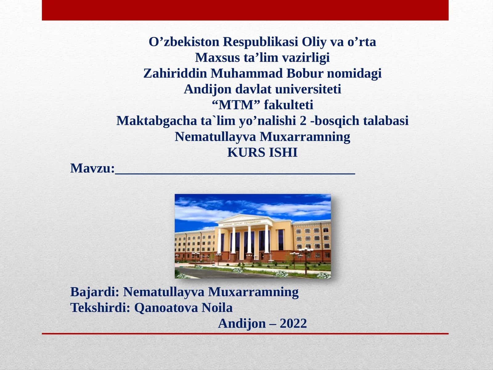 OVOZNI ISHLATISH, O'QITUVCHI OVOZINING XUSUSIYATLARI 1
