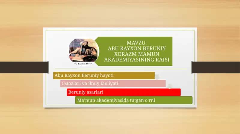 Ma'munakademiyasidatutgan o'rni 1