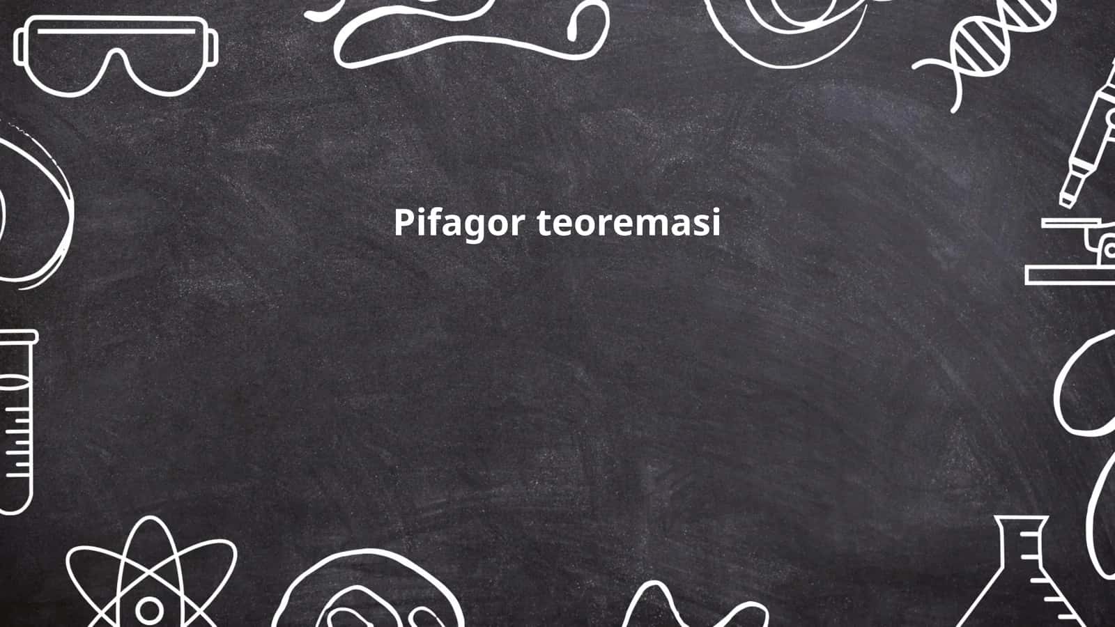 Pifagor teoremasi 1