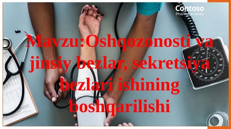 Oshqozonostibezi, Jinsiybezlar, Sekretsiyabezlarifunksiyasiningboshqarilishi 1