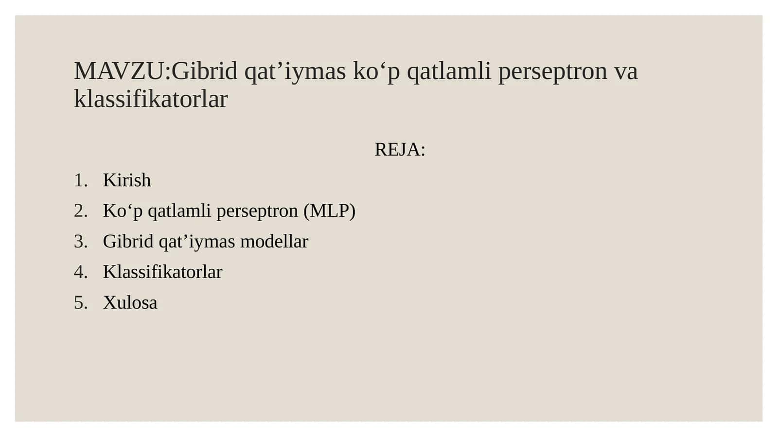 Gibrid qat’iymas perseptron 1