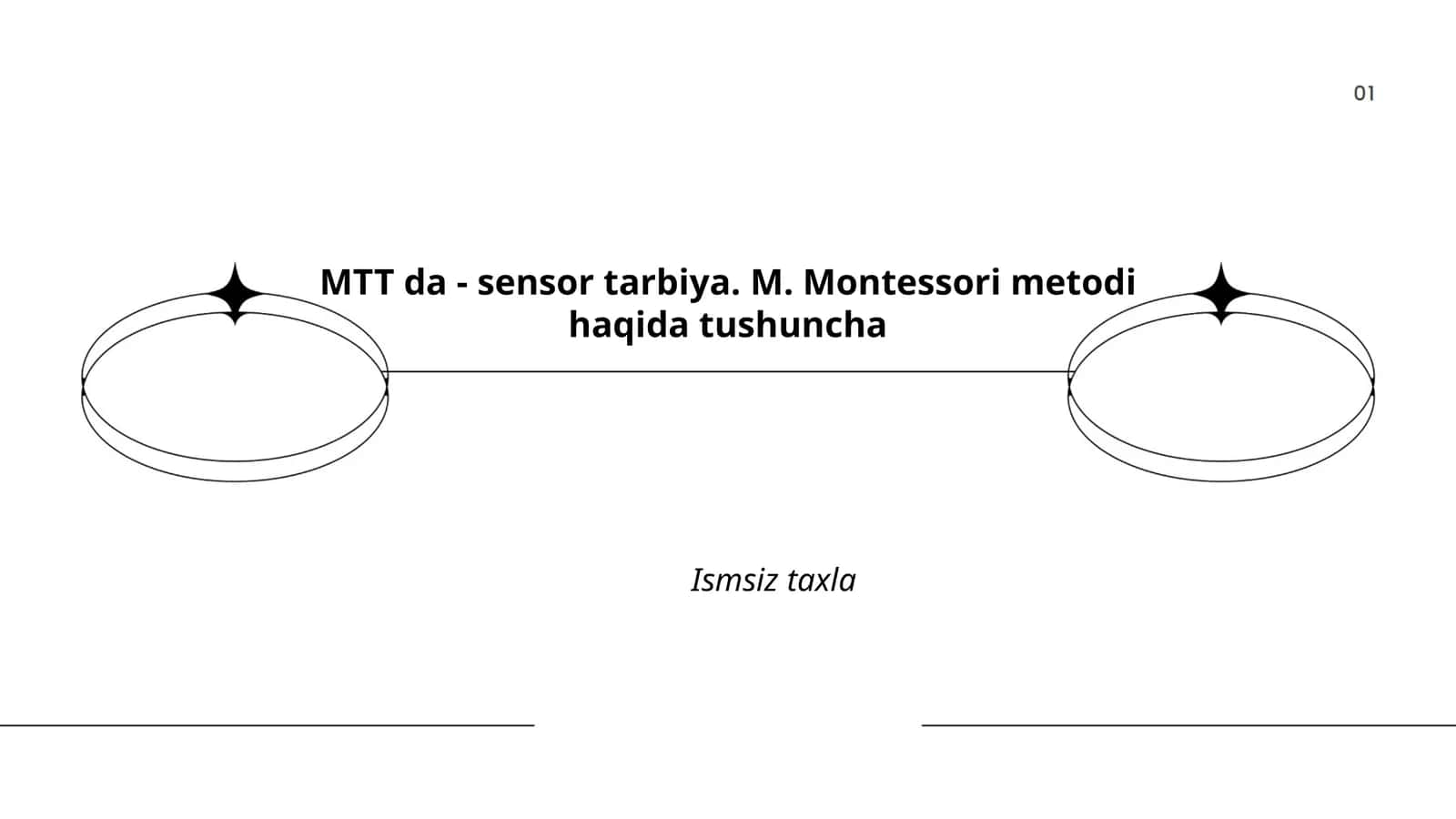 Sensor tarbiya tushunchasi 1