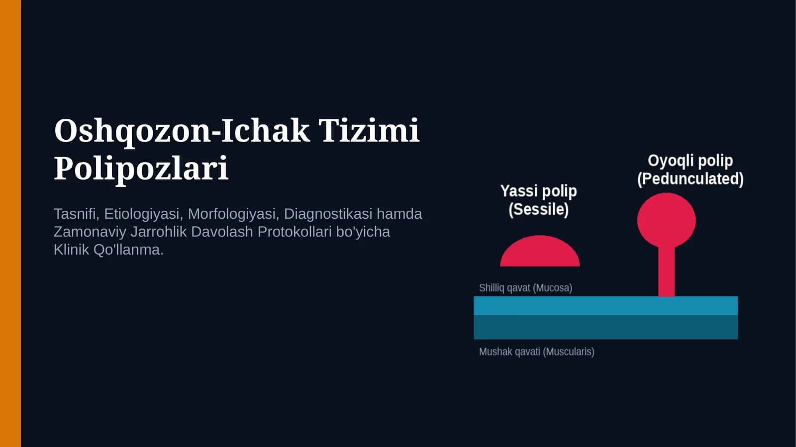 POLIPOZLAR — SABABLARI, TURLARI, TASHXISI VA DAVOLASH USULLARI | 15 SLAYDLI TIBBIY TAQDIMOT 1