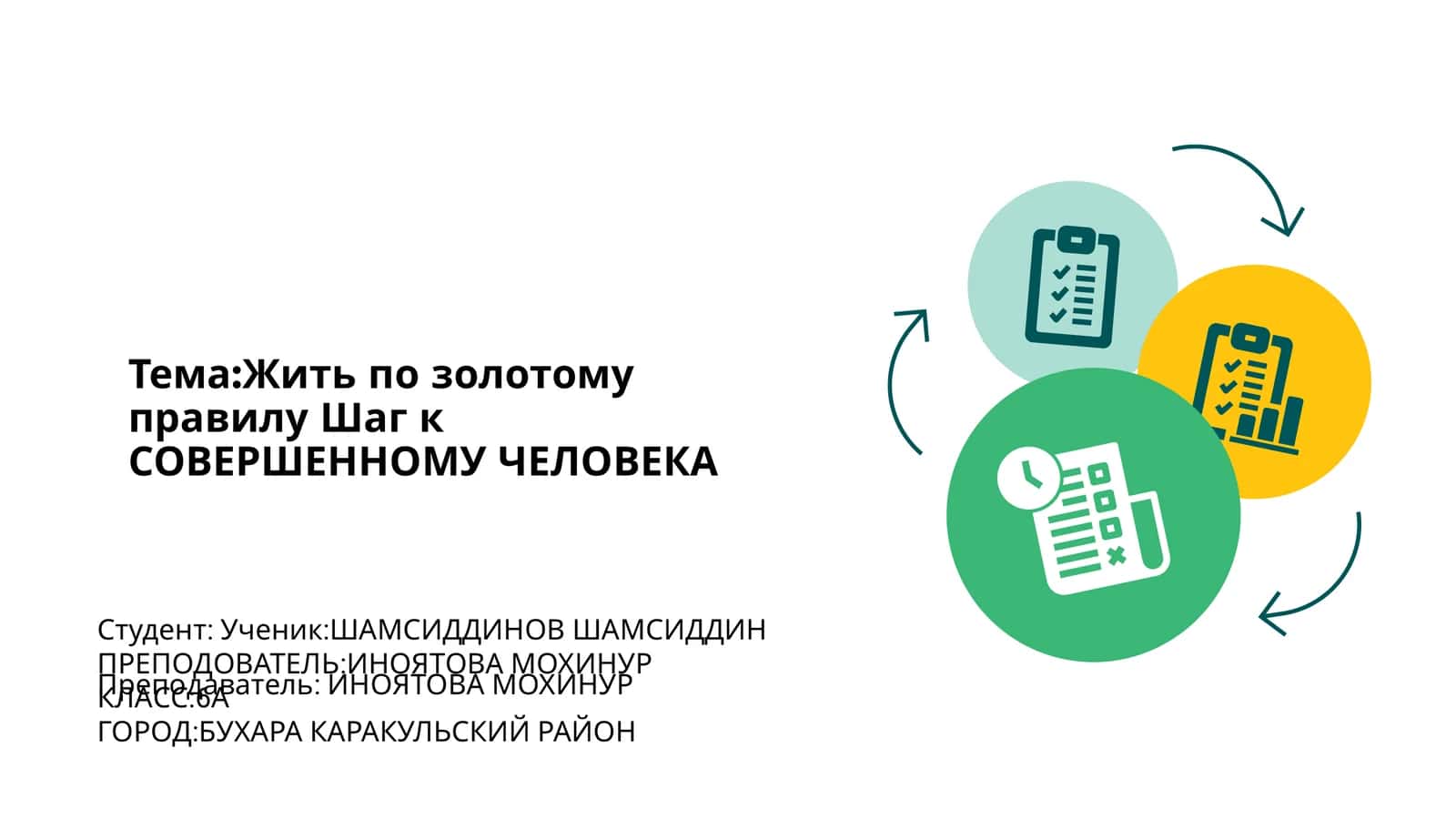 Жить по золотому правилу Шаг к СОВЕРШЕННОМУ ЧЕЛОВЕКА 1