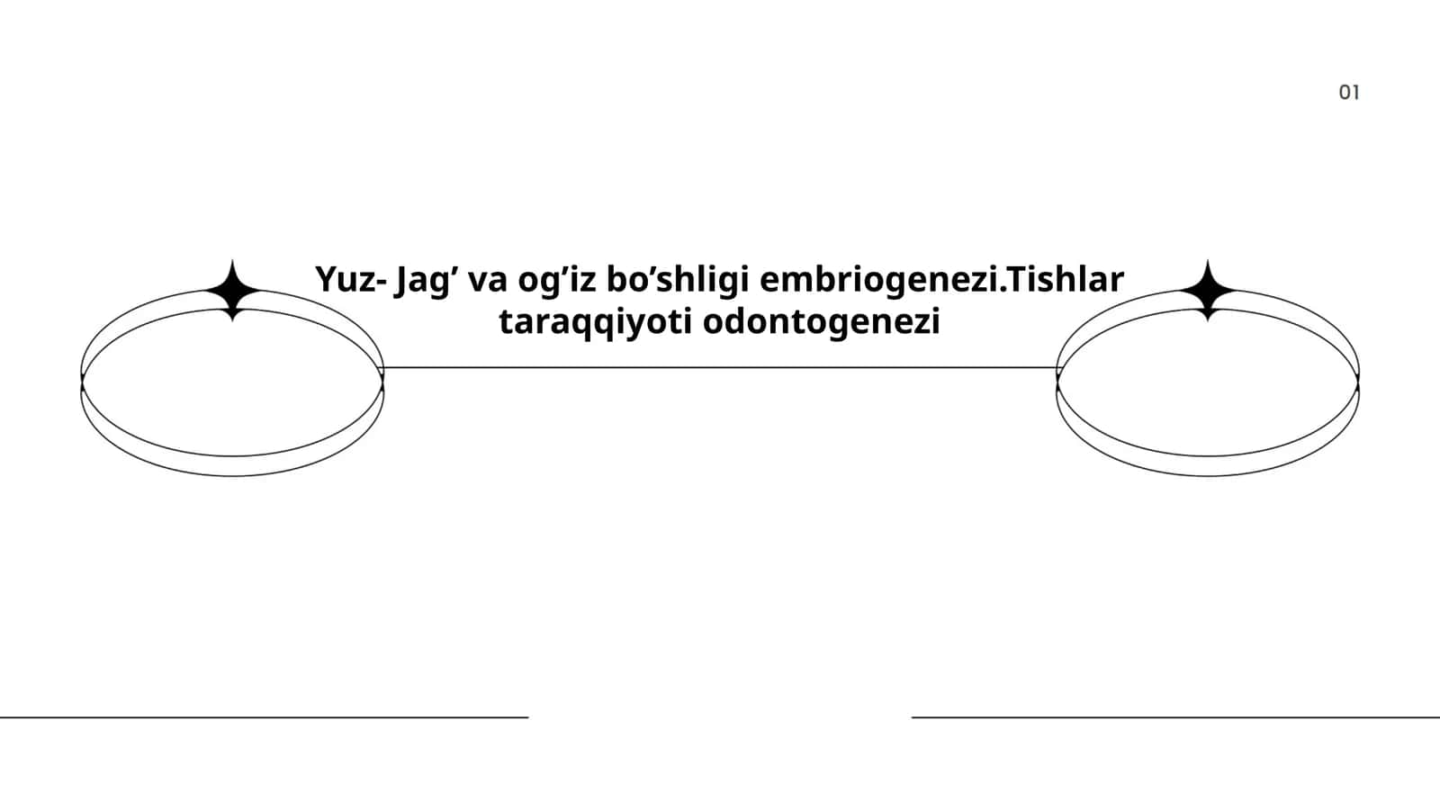 Faringeal (branchial) shoxlar va yuz‑jag‘ embriogenezi 1