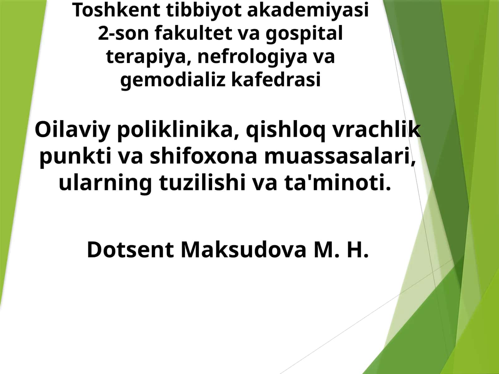 Oilaviypoliklinika(ОР) 1