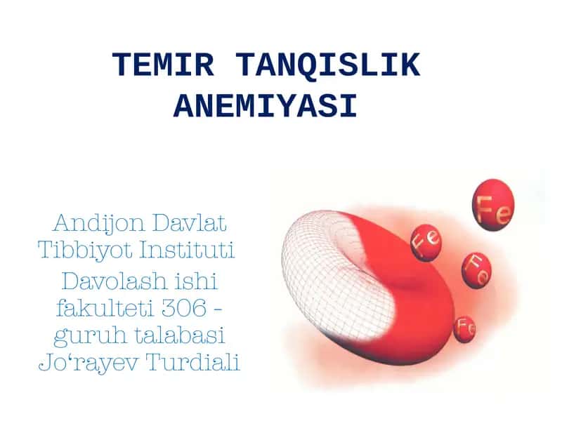 Temir tanqislik anemiyasi 1