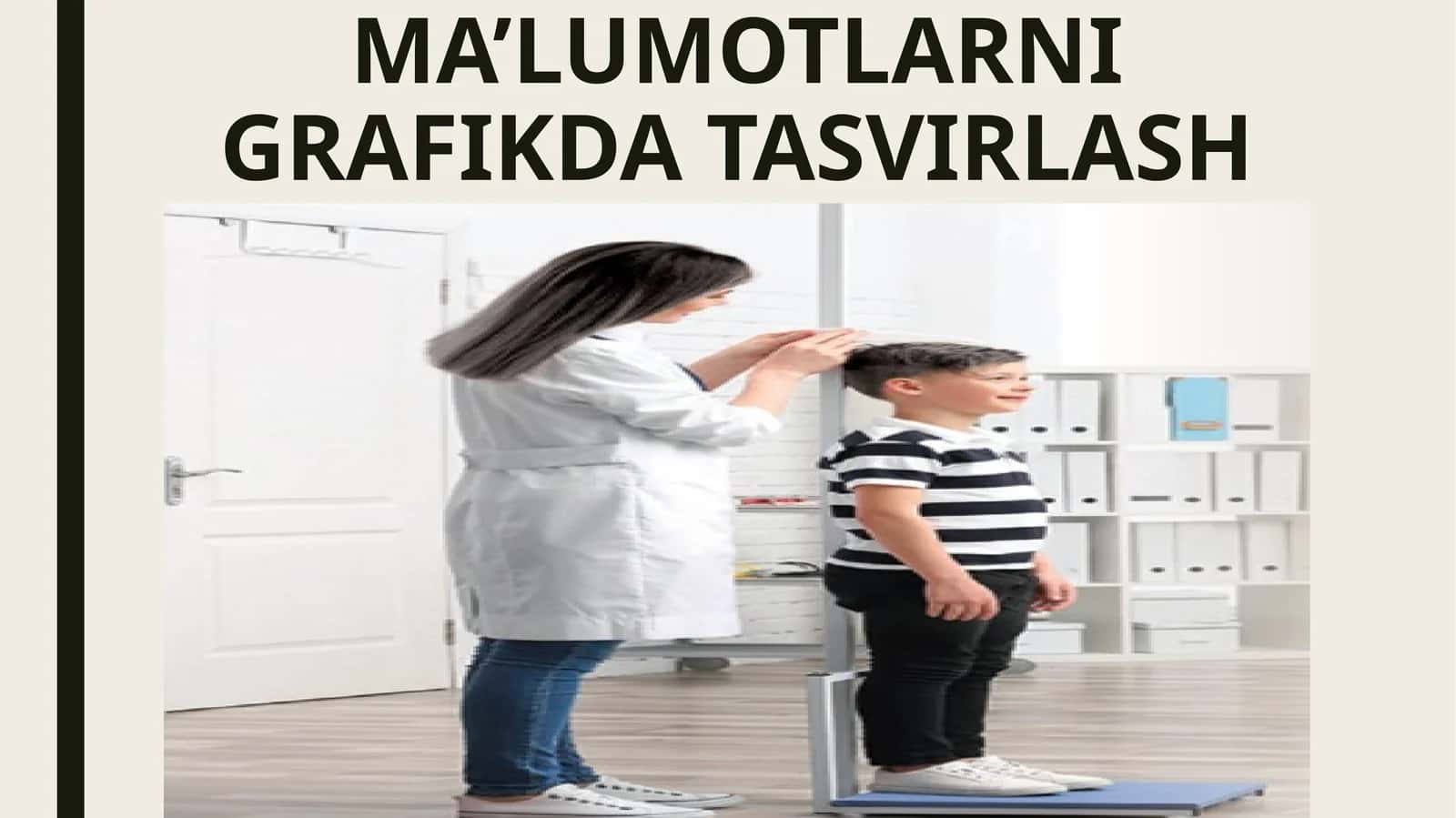 MA’LUMOTLARNI GRAFIKDATASVIRLASH 1